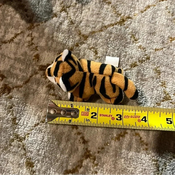 90's Galoob Pound Jungle TIGER & 2 CUBS FAMILY SET 3pc PLUSH Stuffed EUC - Picture 8 of 8